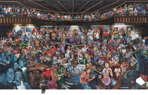 John Baker III Historically Black Collectors Fraternity/Sorority Print