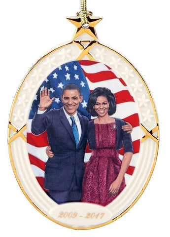 President Obama & First Lady Michelle Ornament Ebony Visions